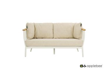 Apple Bee Condor 2-zits loungebank Oyster |, Tuin en Terras, Tuinsets en Loungesets, Nieuw
