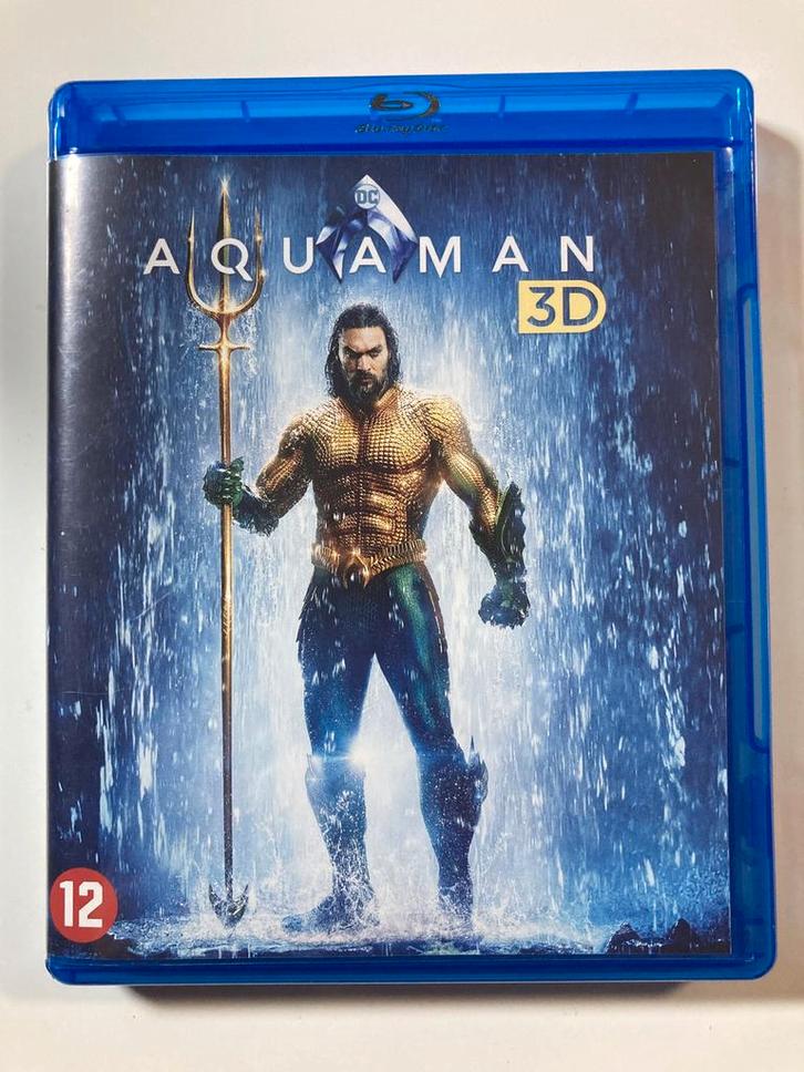 AQUAMAN (3D + 2D) (BLURAY), Cd's en Dvd's, Blu-ray, Gebruikt