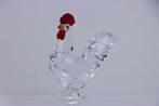 Figure - Swarovski - Haan met rode kuif (Boxed) - Cristal, Antiek en Kunst