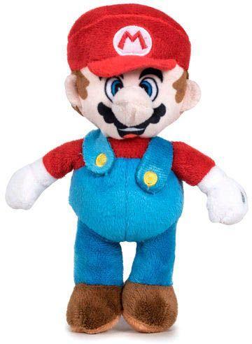 WL Super Mario 18CM Pluche-Mario (Diversen) NIEUW, Kinderen en Baby's, Speelgoed | Knuffels en Pluche, Ophalen of Verzenden
