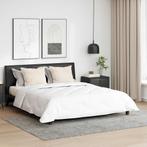 vidaXL Dekbed met Kussens Argyle 3 pcs Wit 240 x 220 cm, Verzenden, Nieuw