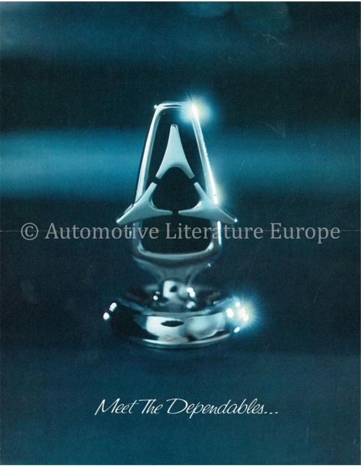 1963 DODGE 880 & DART BROCHURE ENGELS, Boeken, Auto's | Folders en Tijdschriften