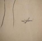 Amedeo Modigliani (1884-1920) - Muse, Antiek en Kunst