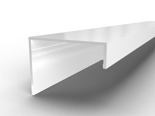 Afdekkap zijkant serre-1000 mm-Wit gelijkend RAL 9010, Doe-het-zelf en Bouw, Glas en Ramen, Nieuw, Verzenden