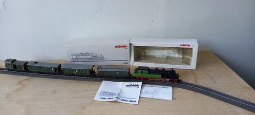 Märklin H0 - 3307 - Train miniature (5) - T18/1127 a mis 4, Hobby en Vrije tijd, Modeltreinen | H0
