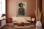 Jacqueline Klein Breteler - “Through her hands.”-painting on, Antiek en Kunst