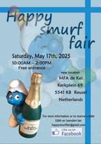 Heel veel smurfen tekoop! op de Happy smurf fair, Verzamelen, Smurfen, Gebruikt, Overige Smurfen, Poppetje, Figuurtje of Knuffel