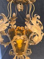 Lustre - Métal - Grand lustre en or, Huis en Inrichting, Nieuw