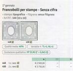 Italiaanse oude staten - Sardinië 1861 - Kranten 1 cent