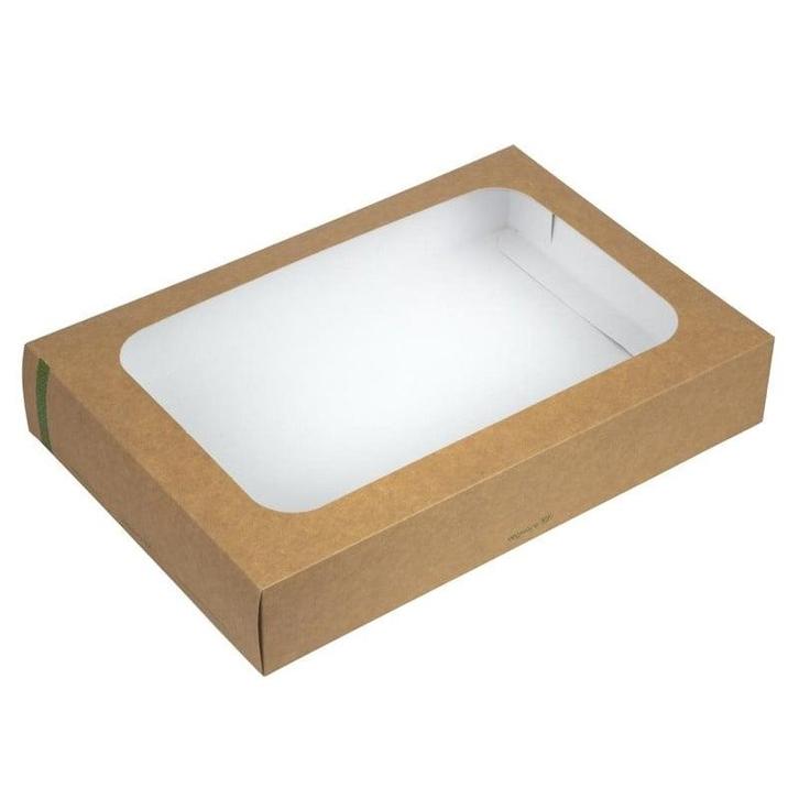 Voedseldozen | Incl. Deksel | Composteerbaar Papier/PLA |, Zakelijke goederen, Horeca | Keukenapparatuur, Nieuw in verpakking