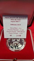 Monaco. 10 Euro 2019 Grace Kelly Proof, Postzegels en Munten, Munten | Europa | Euromunten
