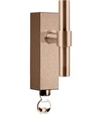 Draaikiepgarnituur PIET BOON PBT15-DKLOCK PVD licht brons, Nieuw, Overige materialen, Klink of Kruk