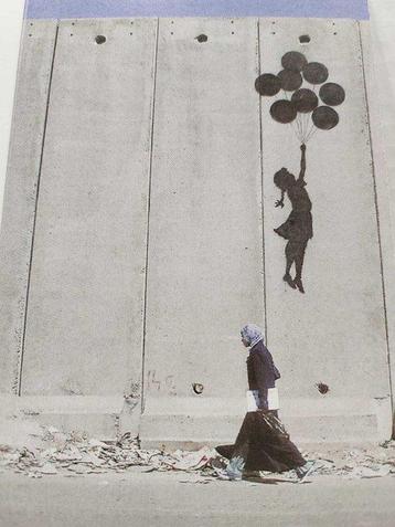 Banksy (1974) - Banksy Mural - greeting card + DMS X Banksy
