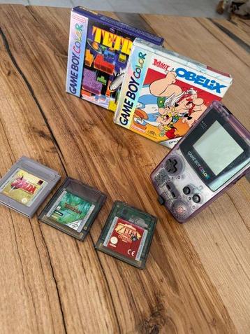 Nintendo - Gameboy Color - Videogameconsole + games - In, Games en Spelcomputers, Nieuw