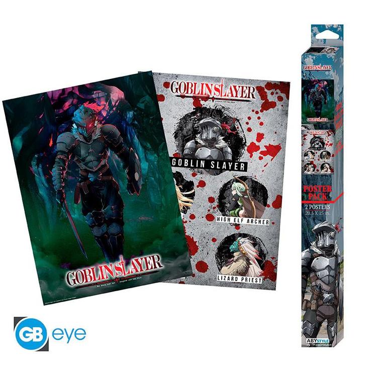 GBeye Goblin Slayer 2 Chibi Poster Set-Group & Slayer, Verzamelen, Posters, Ophalen of Verzenden