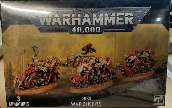 Orks Warbikers (Warhammer Nieuw), Hobby en Vrije tijd, Wargaming, Ophalen of Verzenden