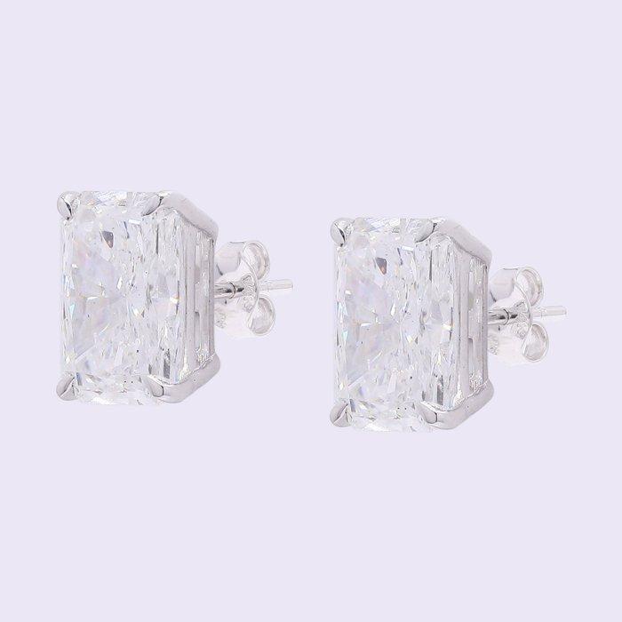 Zonder minimumprijs - Oorbellen - 14 karaat Witgoud -, Bijoux, Sacs & Beauté, Boucles d'oreilles