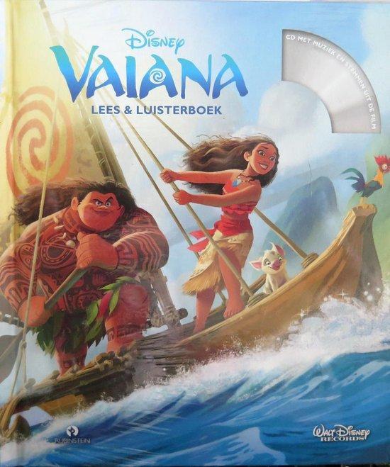 Vaiana - Lees & Luisterboek 9789047624721 Disney, Boeken, Literatuur, Zo goed als nieuw, Verzenden