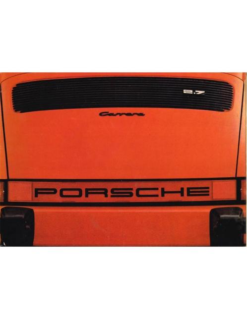 1974 PORSCHE 911 BROCHURE ENGELS, Boeken, Auto's | Folders en Tijdschriften