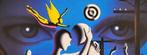 Mark Kostabi (1960) - The Alternating ( Current of Desirè )