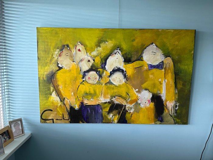 Gerdine Duijsens (1951) - Family, Antiek en Kunst, Kunst | Schilderijen | Modern