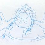 Obelix Original drawing - Asterix In America - Original, CD & DVD