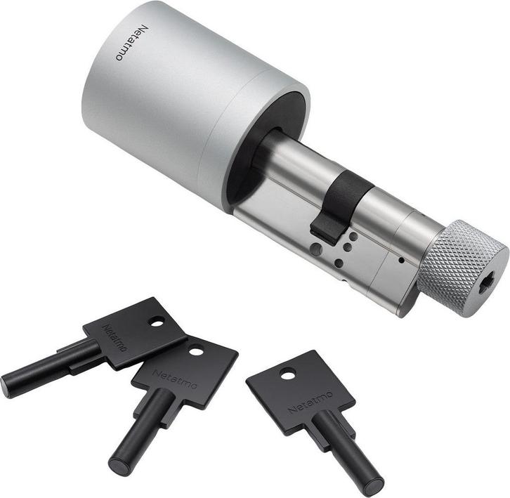 Netatmo Slim Slot met 3 sleutels- EC deursloten, Doe-het-zelf en Bouw, Hang- en Sluitwerk, Verzenden