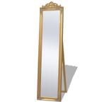 vidaXL Vrijstaande spiegel Barok 160x40cm goud, Maison & Meubles, Verzenden