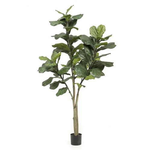 Kunstplant - Ficus Lyrata - Tabaksplant - 180 cm, Huis en Inrichting, Woonaccessoires | Kunstplanten en Kunstbloemen