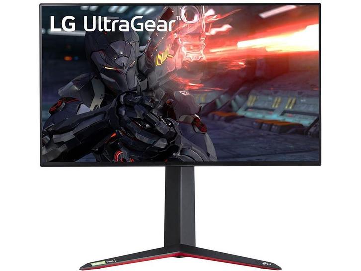 LG 27GN950 - Gaming Monitor - 4K IPS 1ms 144Hz - Rood Zwart, Computers en Software, Monitoren, Zo goed als nieuw, Verzenden