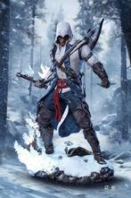 Assassins Creed III Animus Statue 1/8 Connor 27 cm, Verzamelen, Ophalen of Verzenden, Nieuw