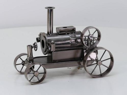 Metalen stoomwals met veel details. Lengte 26 cm. breedte..., Verzamelen, Spoorwegen en Tram, Overige typen, Gebruikt, Ophalen of Verzenden
