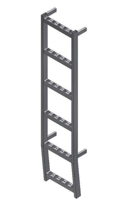 RVS deurladder Volkswagen Caddy 2003-2020  Equinox, Auto diversen, Auto-accessoires, Nieuw, Verzenden