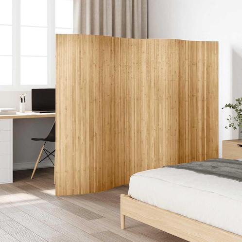 vidaXL Kamerscherm 250x165 cm bamboe natuurlijk, Huis en Inrichting, Woonaccessoires | Overige, Nieuw, Verzenden