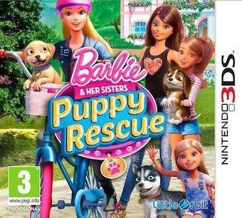 Barbie & Her Sisters Puppy Rescue (3DS Games) (Nintendo 3DS), Games en Spelcomputers, Games | Nintendo 2DS en 3DS, Zo goed als nieuw