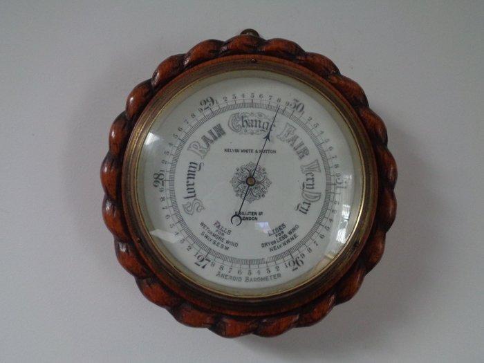 Barometer - Hout, Antiek en Kunst, Curiosa en Brocante