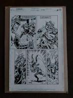 Dave Simons - Original page - DC - Dragonlance - 1989, Livres, BD