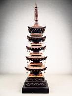 Hout, Lacquerware - Inach Shitsugei-d  - Heel mooie, Antiek en Kunst