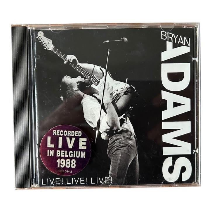 Bryan Adams - Live! Live! Live! (CD) (TWEEDEHANDS), Cd's en Dvd's, Cd's | Overige Cd's, Verzenden