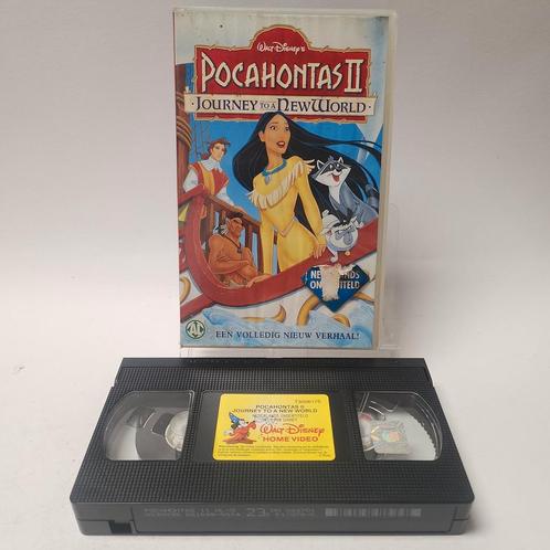 Disney Pocahontas II Journey to a New World VHS, Cd's en Dvd's, VHS | Kinderen en Jeugd, Zo goed als nieuw, Ophalen of Verzenden