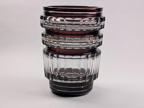 Val Saint Lambert - Joseph Simon - Vase - Cristal, Antiek en Kunst, Kunst | Designobjecten