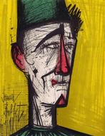 Bernard Buffet (1928-1999) - Le clown jaune, Antiek en Kunst