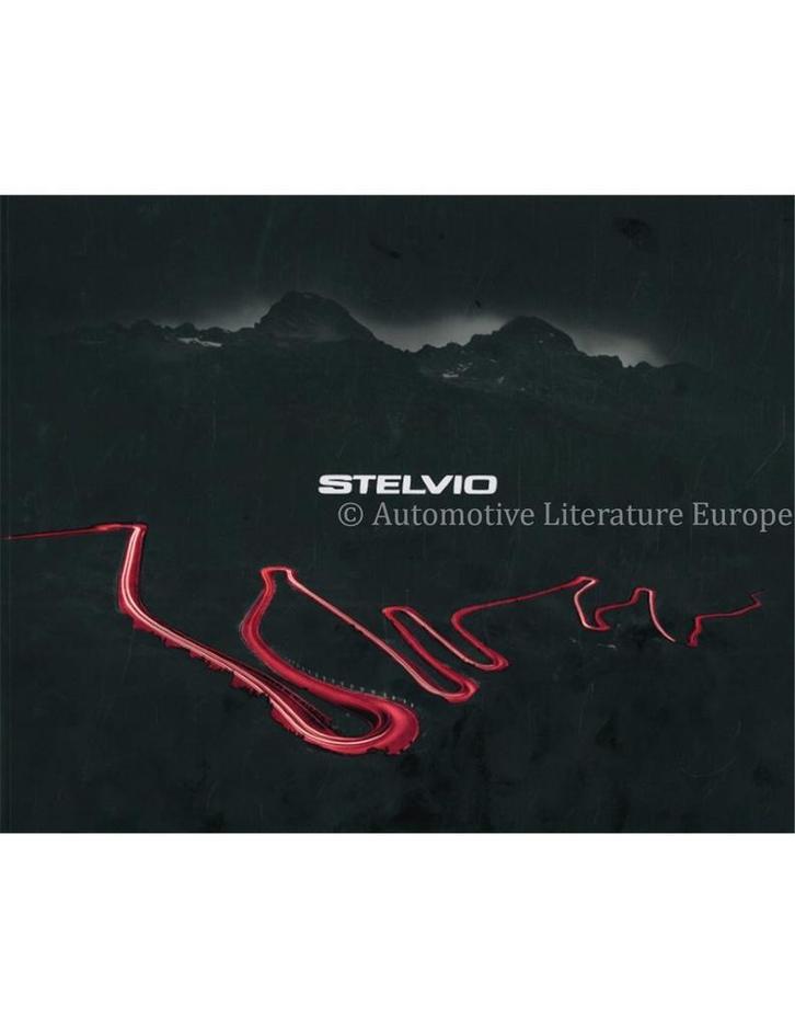 2017 ALFA ROMEO STELVIO BROCHURE NEDERLANDS, Boeken, Auto's | Folders en Tijdschriften