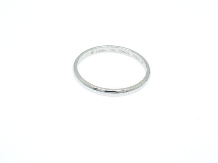 Cartier - Ring - 1895 Wedding band Ring Pt950 Platina, Handtassen en Accessoires, Ringen