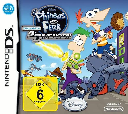 Phineas and Ferb Across the 2nd Dimension-Duits (NDS), Games en Spelcomputers, Games | Nintendo DS, Ophalen of Verzenden