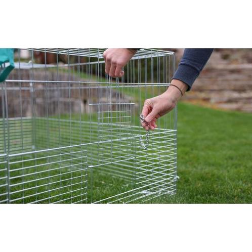 Enclos extérieur a/dispositif anti-fugue 144x112x60 cm -, Dieren en Toebehoren, Stalling en Weidegang
