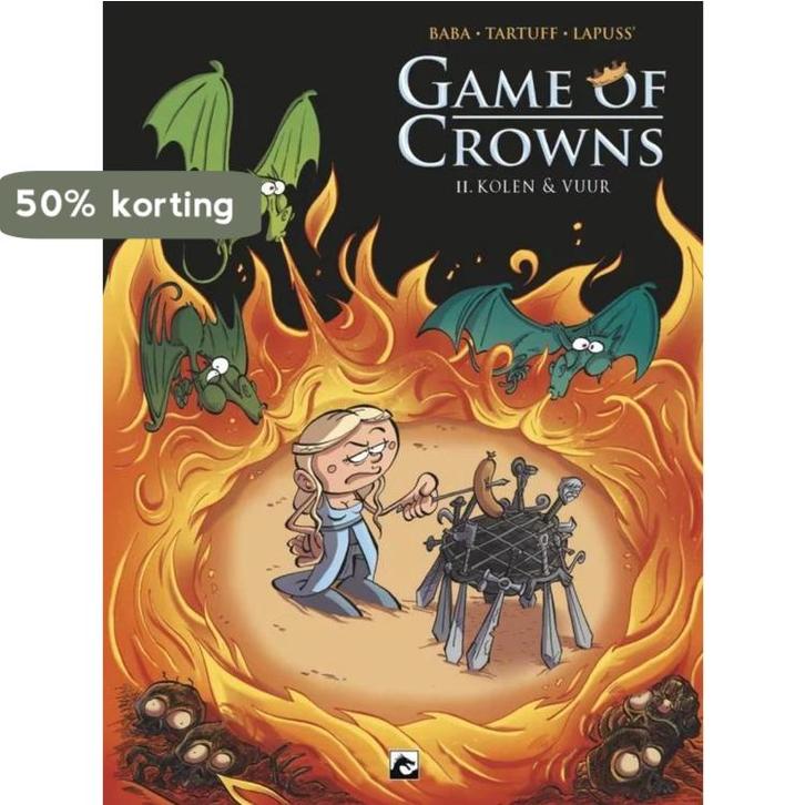 Game of crowns 02. kolen & vuur 9789463731911 Okina Baba, Boeken, Stripverhalen, Zo goed als nieuw, Verzenden