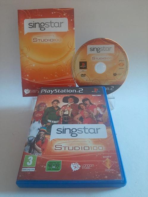 Singstar Studio 100 Playstation 2, Games en Spelcomputers, Games | Sony PlayStation 2, Zo goed als nieuw, Ophalen of Verzenden