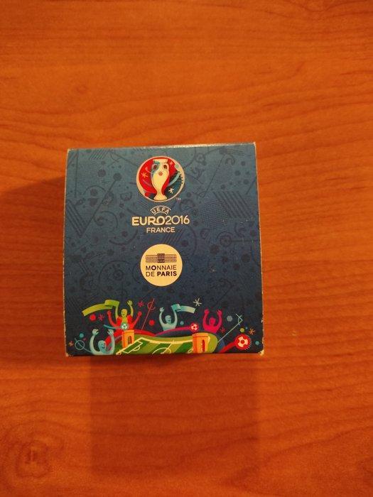 Frankrijk. 2 Euro 2016 UEFA Euro 2016 Proof (Zonder, Postzegels en Munten, Munten | Europa | Euromunten
