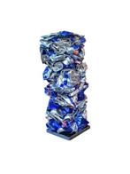 VeNDi - SCULPTURE COMPRESSION METAL CONTEMPORAINE– RED BULL, Antiek en Kunst, Kunst | Schilderijen | Modern